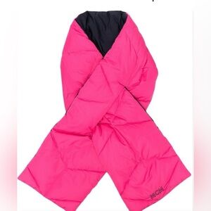 MCM Pink Puffer Scarf